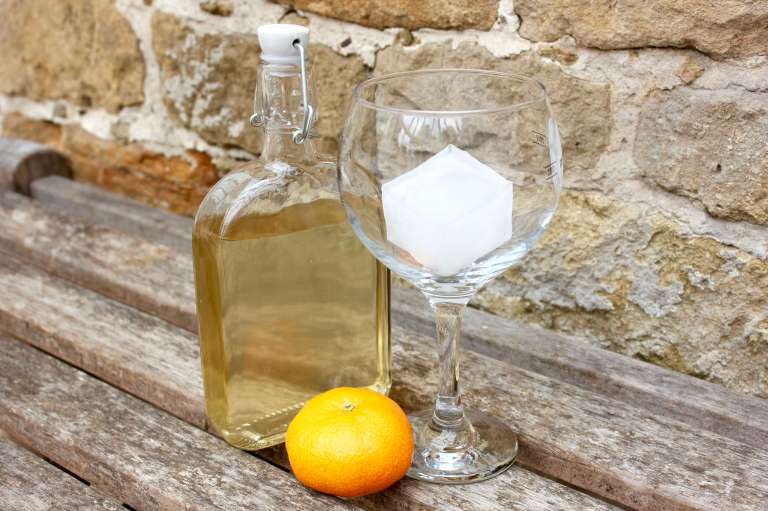 Homemade Gin Making - Finished Bottle