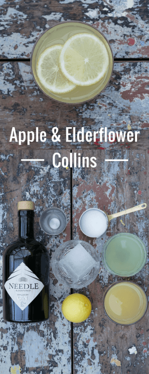 Apple & Elderflower Collins - Gin Cocktail Recipe
