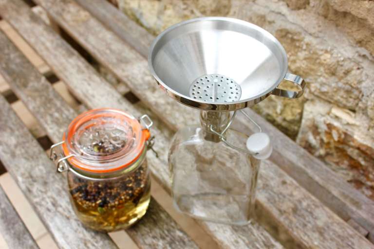Homemade Gin Making - Funnel Filter