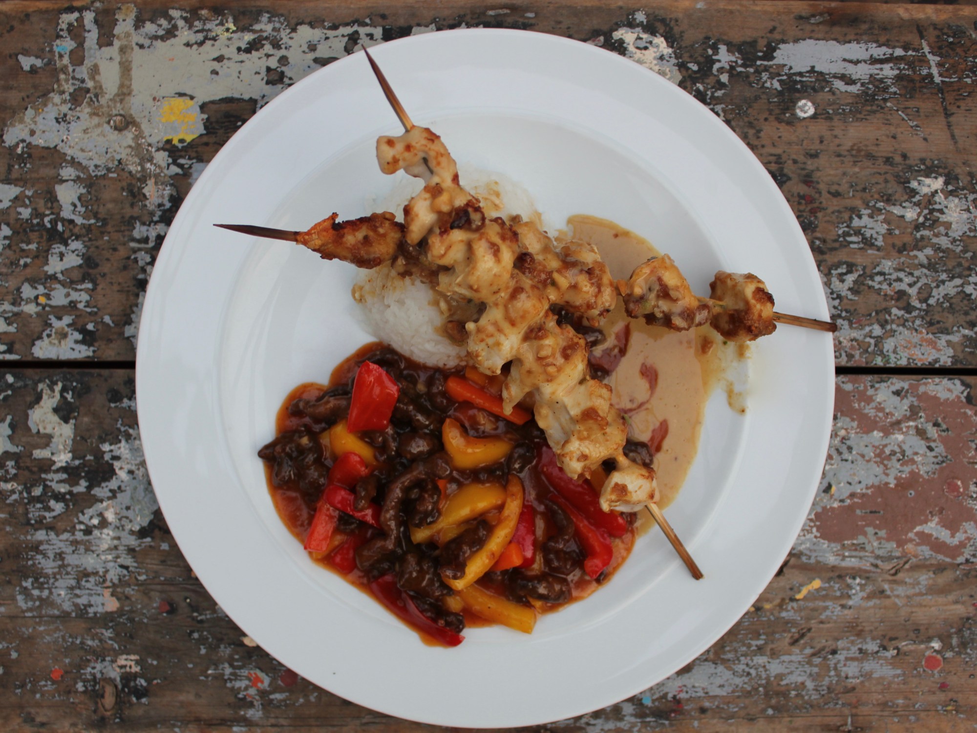 Crispy shredded beef in Cantonese sauce