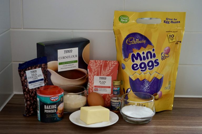 Easter Baking Ingredients